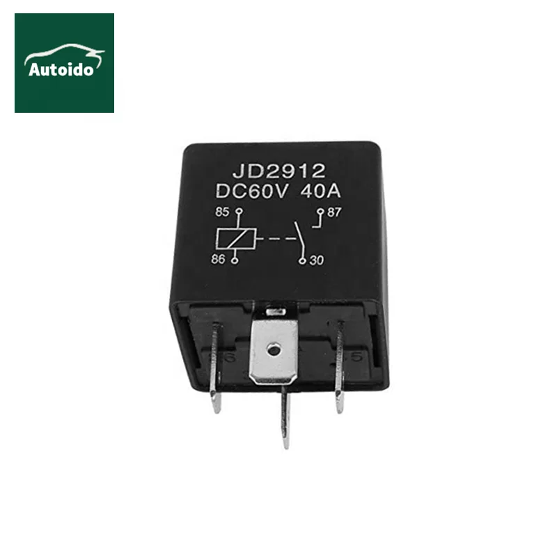  Реле мощности JD2912 60 В постоянного тока 40 А 4 контакта