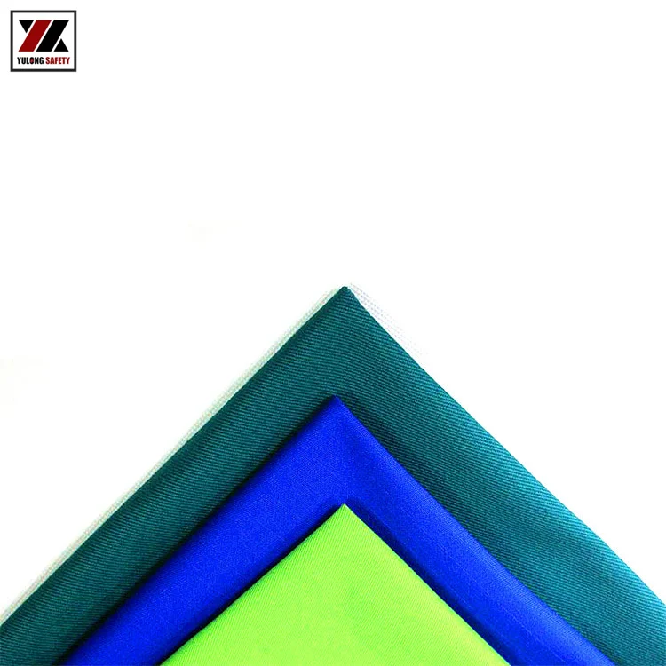 Flame Retardant Cotton Twill Workwear Fabric For Fire Industry Uniforms