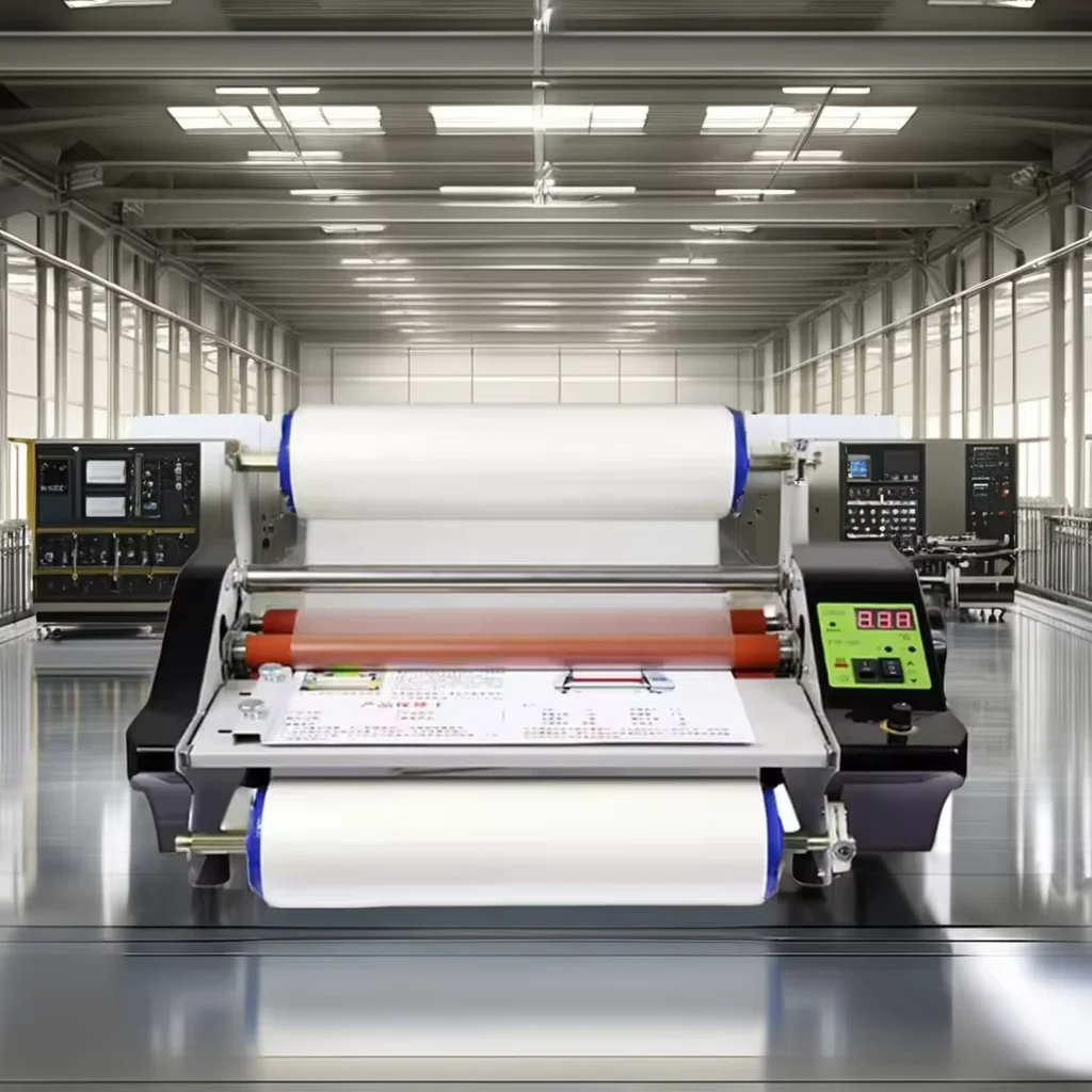 A3 Roll Roll AB Films Laminator Hot/Cold Transfer Crystal Sticker New Condition UV DTF Printers Engine PLC Gear Core Components