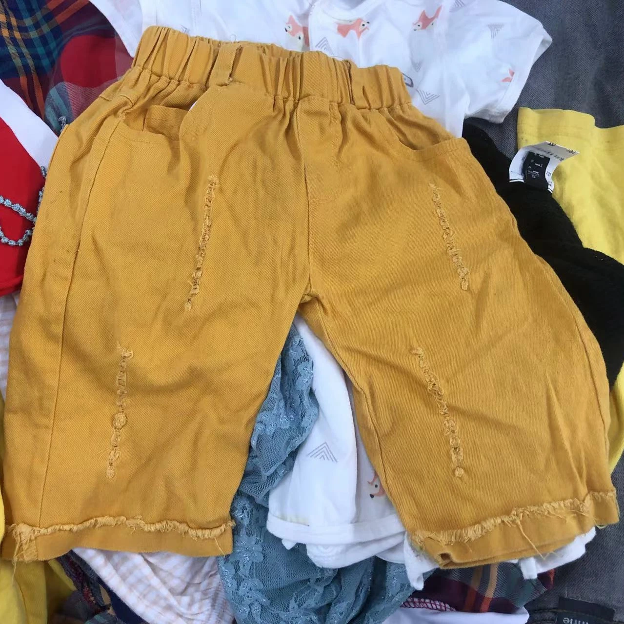 Summer Kids Used Clothes Children Used Clothing Bale Sorted Used Clothes 2021 Mixed Clothes Mixed Size for Women Wowtiger Adults