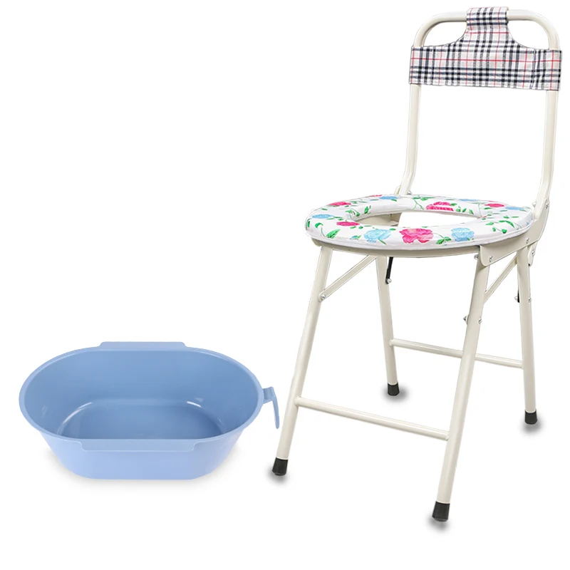 Hot sale Aluminium Alloy Lightweight homemade commode wheel Toilet Chair for disable people and adults