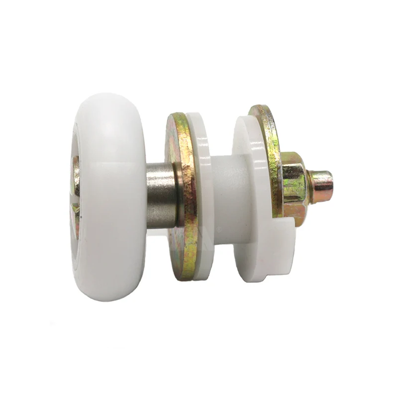 Bathroom white 626 bearing nylon wheel sliding glass window track roller