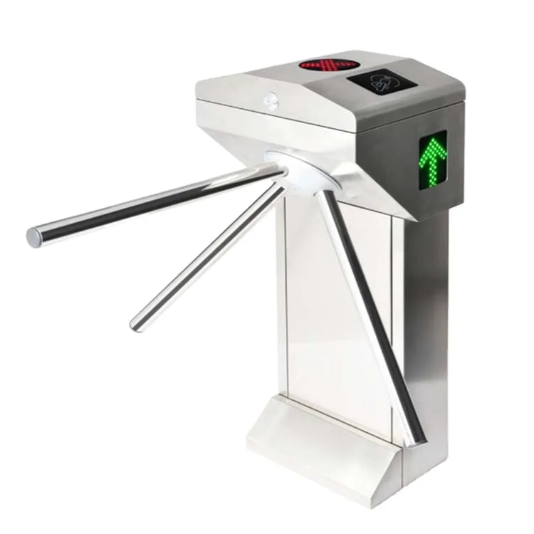 Manufacturer Supplier Direct Wholesale Semi-automatic Durable 304 Stainless Steel Tripod Turnstile Gate With Rfid Card For Gym