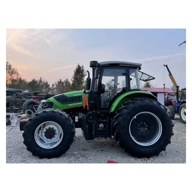Sturdy Deutz 120hp Tractor - Built to Last.