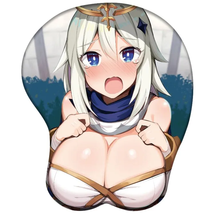 Custom Printed Boobs Mousepad Silica Gel Anime Wrist Rest Breast custom boom mouse pad sexy open hot girl printing