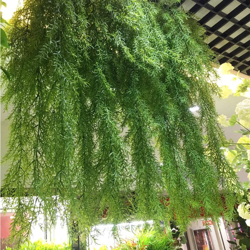 EG-G1009 Artificial Ivy Hangings Vine Green Persian Grass Plant Leaves For Decoration