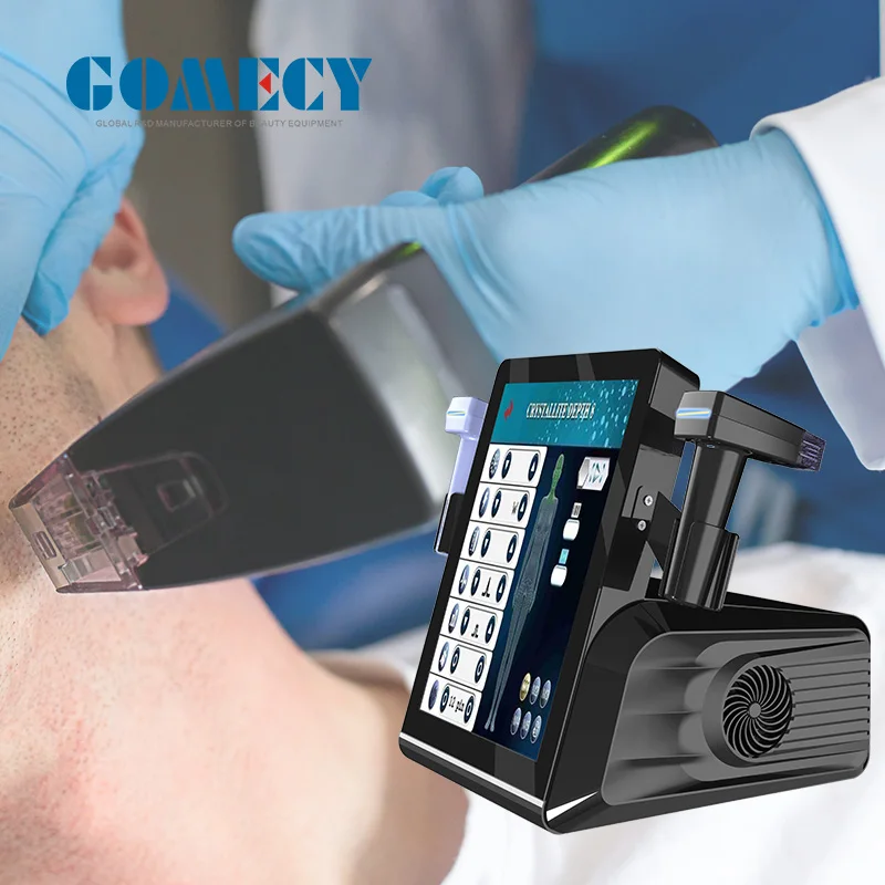 RF micronee fractional beauty machine golden micro needle 3 in 1 skin tightening morpheus 8