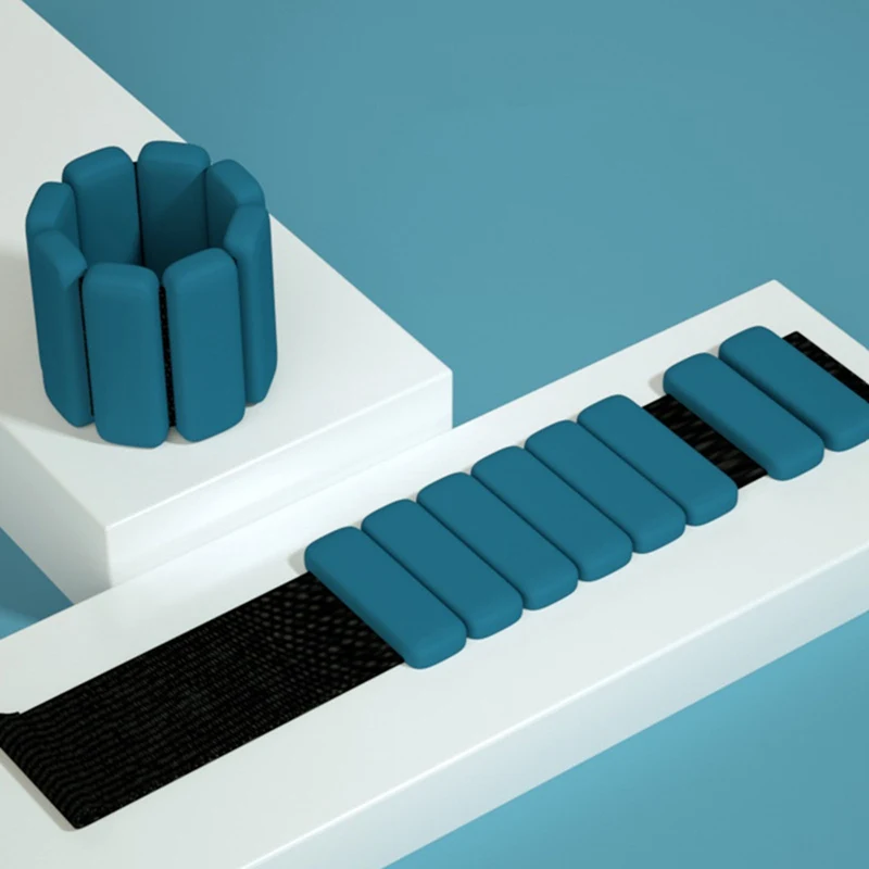 Изготовленные на заказ дизайнерские регулируемые силиконовые носимые утяжки для запястья и лодыжек