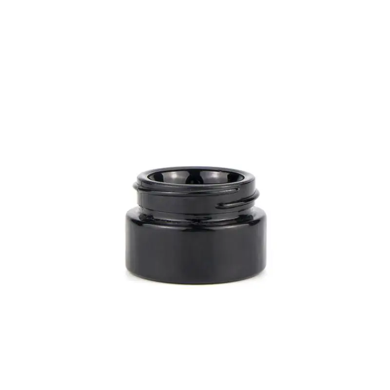 Luxury Small Circular Tester Jars 5ml Face Packaging Bio Refill Cream Jar 5g and Screw Lids For Face Cream