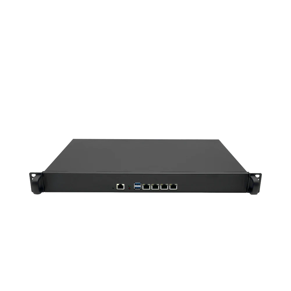 1 U Pfsense Firewall Server PC 4 lans D525 Network Security Firewall Linux Router with D525 CPU