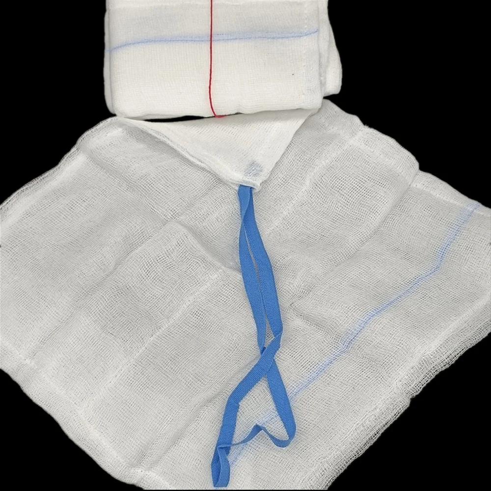 45x45cm 70x45cm 18x18 inches lap sponge gauze surgical abdominal sterilize lap sponges