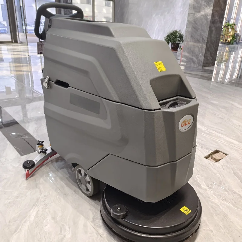 Electric Equipment Floor Scrubber Dryer Washing Commercial Cleaning Machine Industrial Scrubber Motor Plastic Provided G4 500W