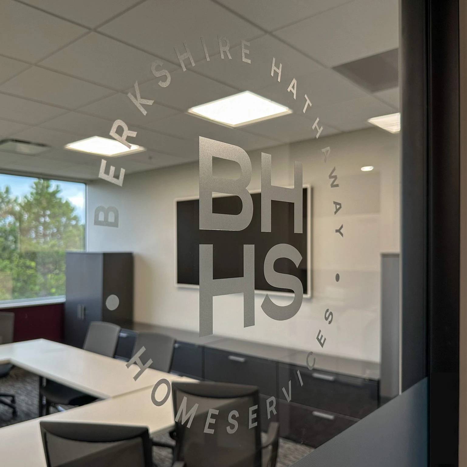 Hot sell window sticker glass film glass custom sticker presentation invisible window glass decals for advertising