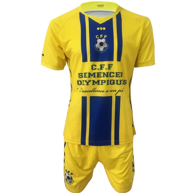 Custom All Color Full Sublimation Football Club Jersey And Shorts Soccer Uniform Wear