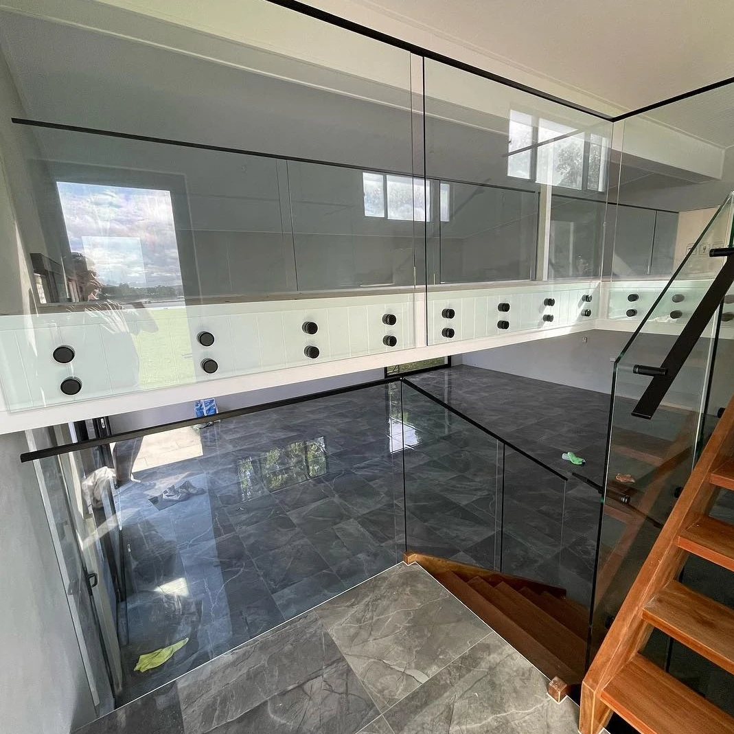 Ace Glass Stair Railing Cost Glass Stair Railing Photos  Balustrade Glass Railing
