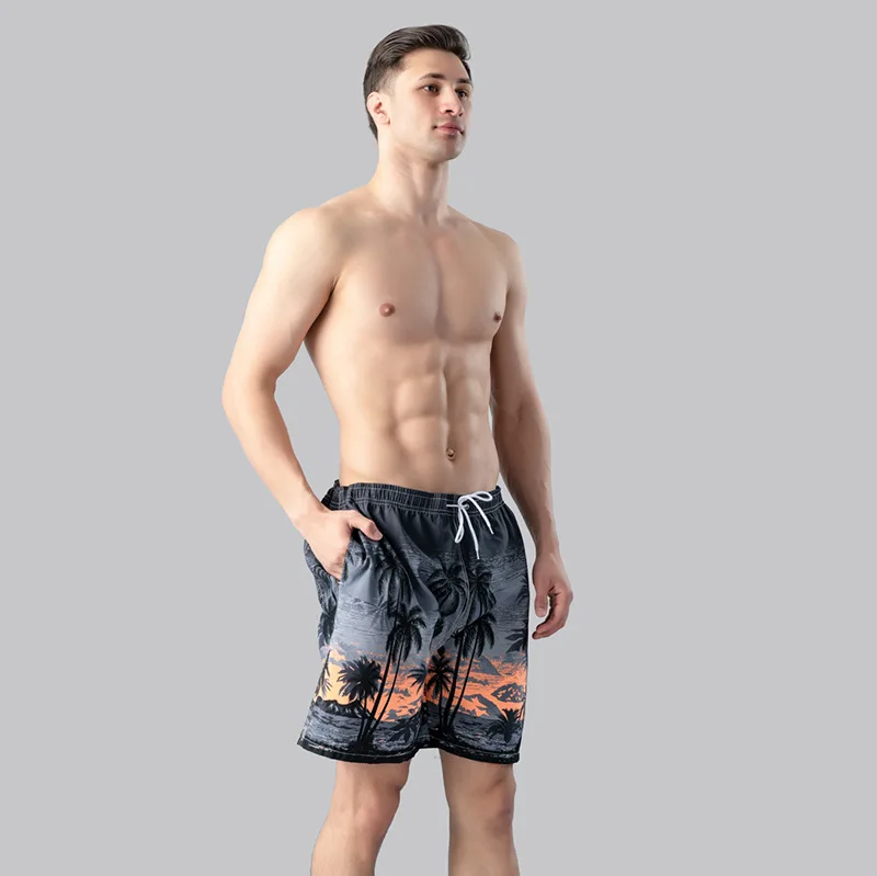 Multi Colors High Quality Quick Dry Nylon Beach Shorts S-2XL Swim Surf Board Shorts Loose Casual Trunks for Men short swim trunk