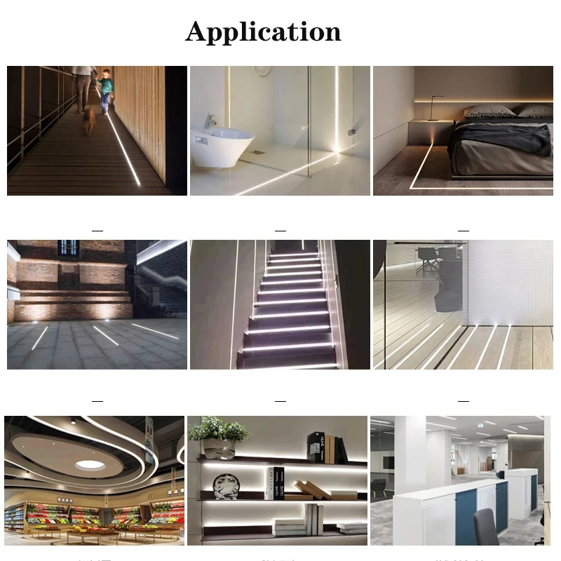 10pieces L054 Line Lamp led aluminum strip profile for 10mm LED strip 90 Degree Angle Strip Lighting Corner Led Aluminum Profile