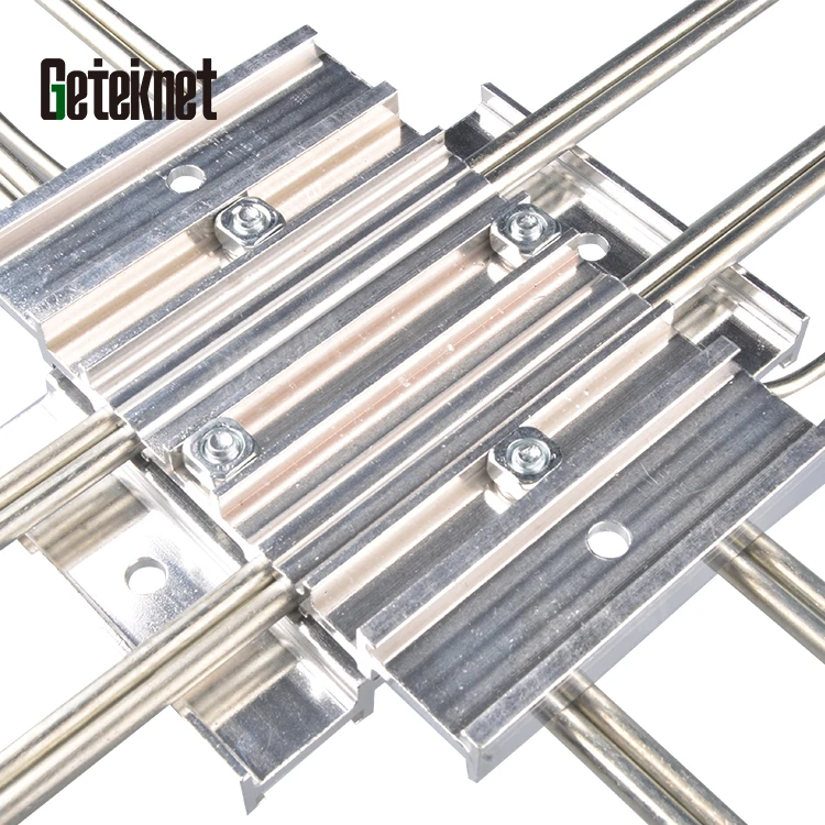 FTTH Hook Clamp for fiber cable Earth Wire Dead End Clamp Low Tension Clamp Aluminium Alloy Geteknet Standard