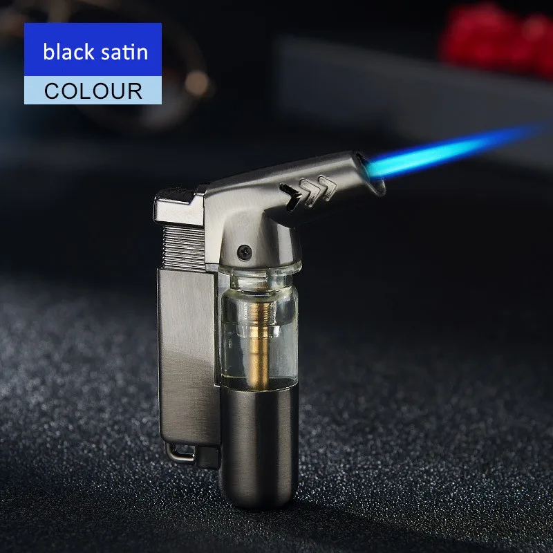 Hot sale gas torch burner lighter jet flame thrower bbq lighter house flame gun for BBQ butane cigar lighter