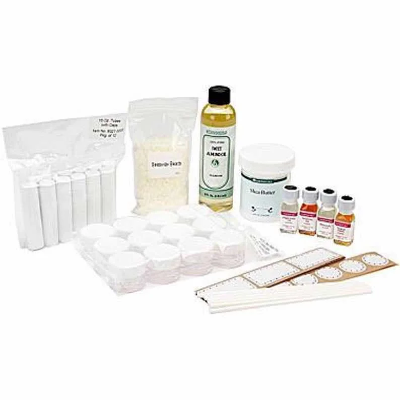 Premium lip balm making kit for beginner handmade DIY Craft for gift