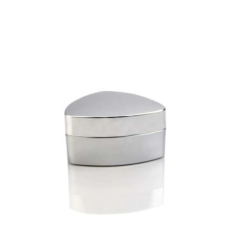 15g 15ml 0.5oz triangle plastic cosmetic face cream jar acrylic skin care packaging for lip scrub and lip balm