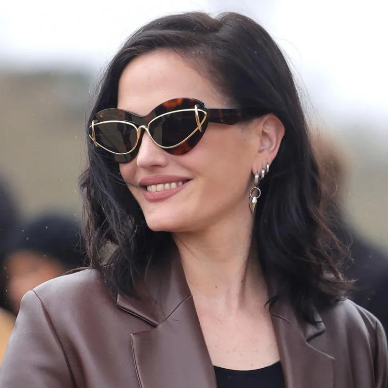 2024 New Design Fashion Cat Eye Sunglasses Women Y2K Sunglasses Women Trendy Shades Sunglasses For Men