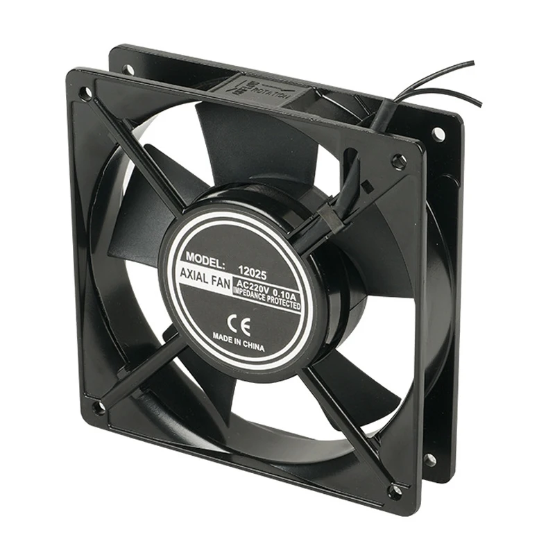 Цена по прейскуранту завода осевой вентилятор 220V 120x120x25mm 18W. 50 Гц. Для диспенсера воды и холодильника с проводом шариковым