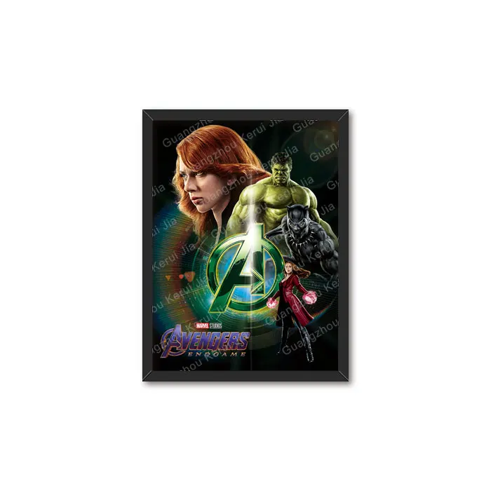 Популярный 3d-постер из серии Marvel для рекламы в подарок