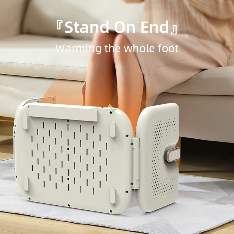 New Arrival 4 Modes Temperature Adjustable Power Saving Safe Graphene Heating Electric Foot Warmer Heater