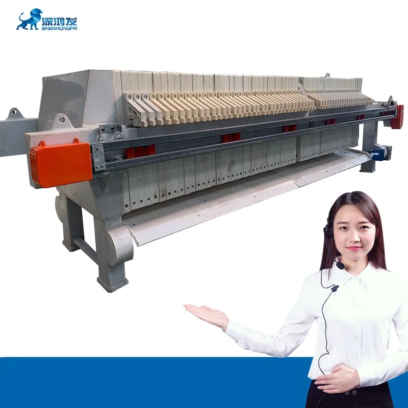 Automatic Chamber Shifting Cotton Filter Press XMZ50/1000-30U for oil and food oil filter press