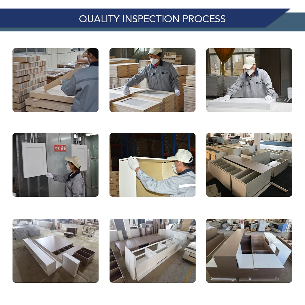 Allure Cheap Price Custom Luxury Design Ready To Assemble Home Pvc Modern Designs Kitchen Cabinets