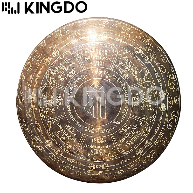 Kingdo china 100% handmade chau gong for gong meditation