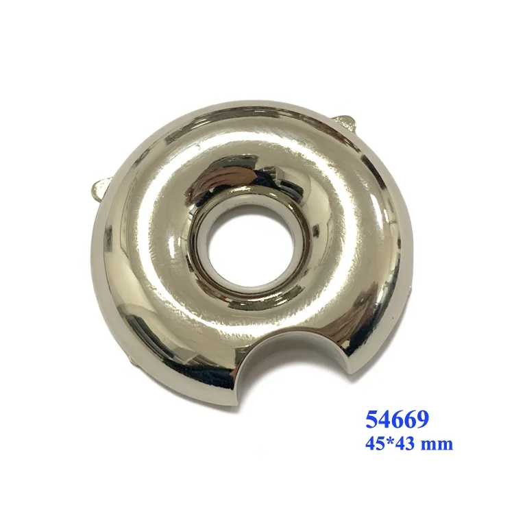 Fashion design metal shoe buckles ladies flat shoe accessories buckles