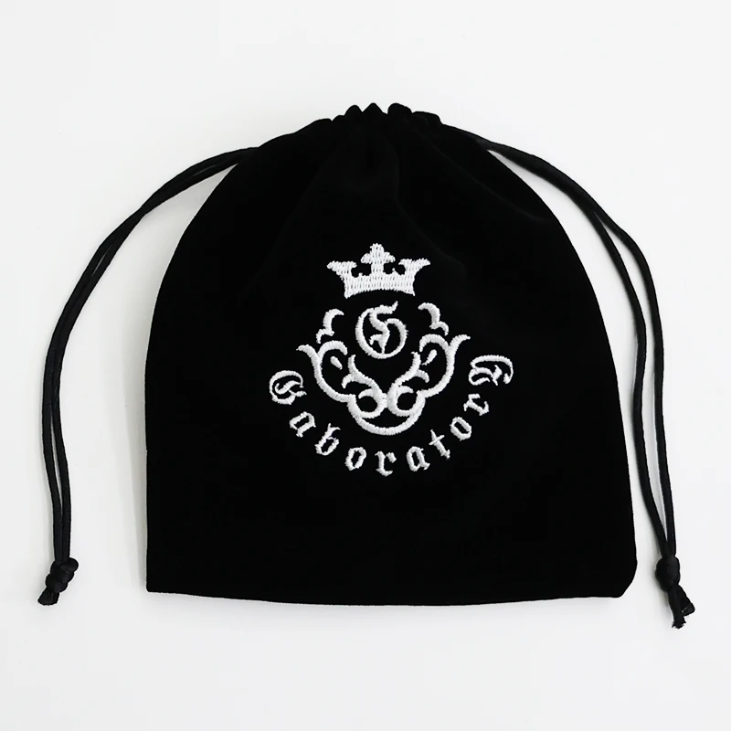 Wholesale Customized Logo Reusable Shopping Bag Cotton Drawstring Bag for Packaging