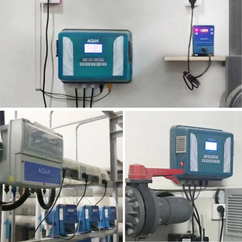 Diaphragm Dosing Pump Automatic Swimming Pool Chemical Metering Pump