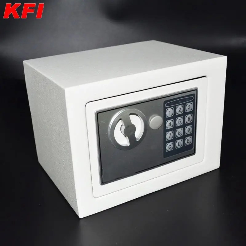 Digit password jewellery safe box metal mini key safe deposit box