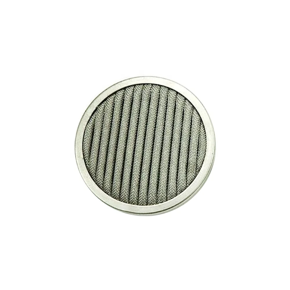 AISI304 316L Stainless Steel Pleated Extruder Filter Discs For Valve