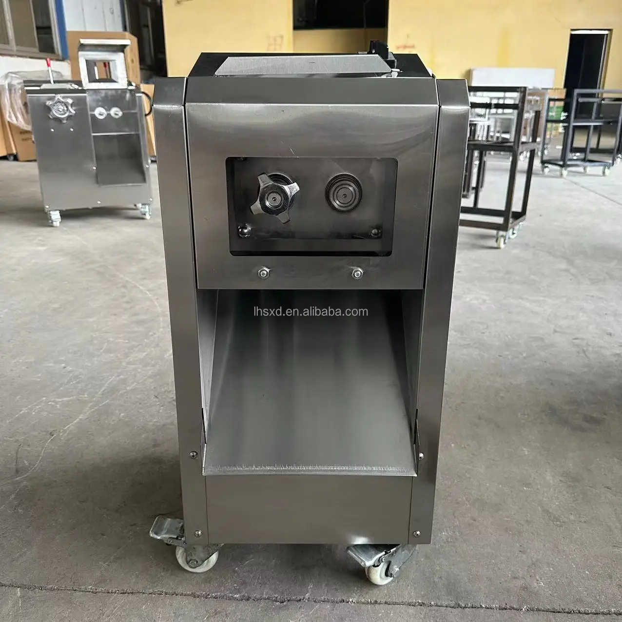 Factory Wholesale Price Stainless Steel Commercial Restaurant Electric Fresh Meat Slicer Slicing Cutting Machine