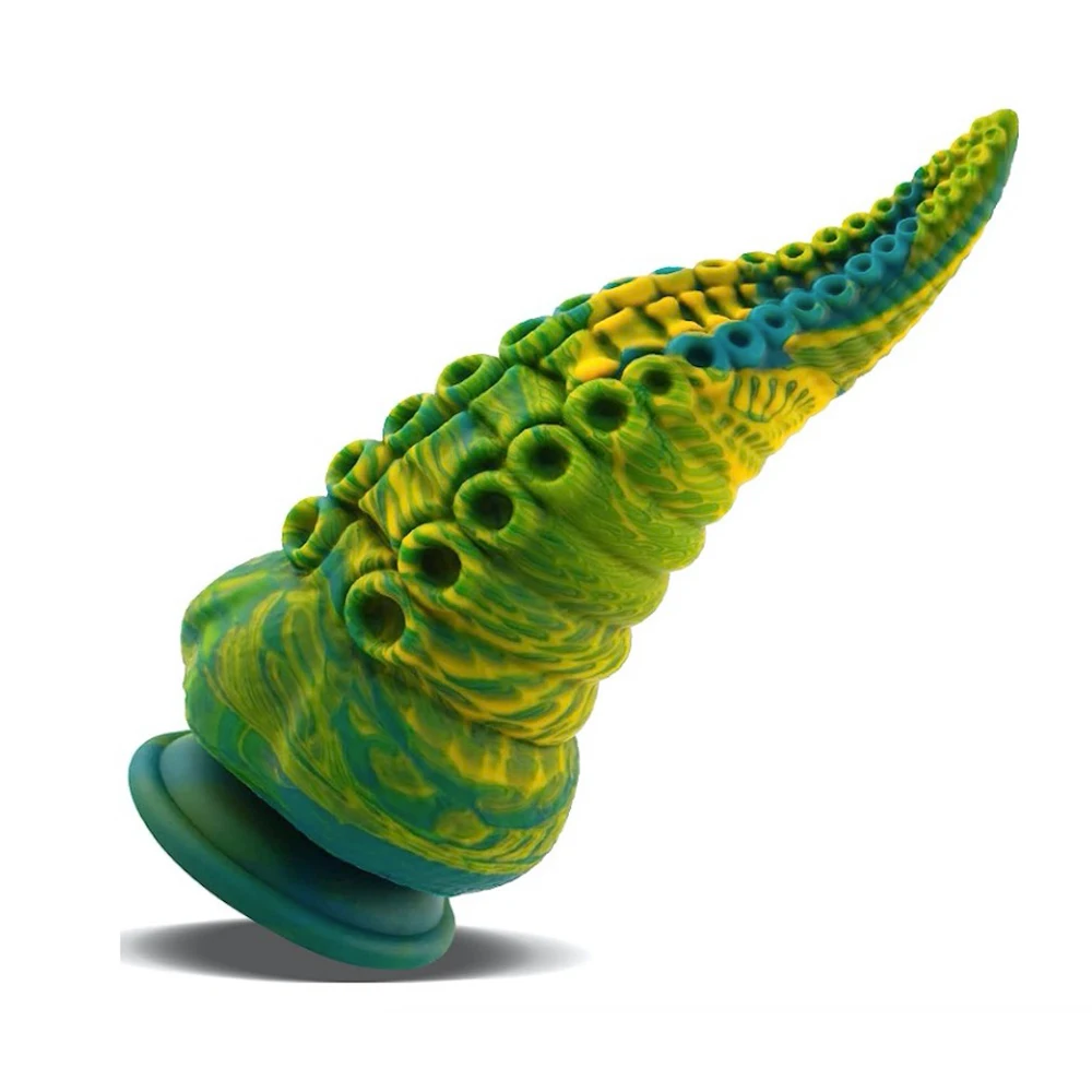 Wholesale monster silicone octopus tentacle Dildo with powerful suction cups for anal insertion of male and female sex toys