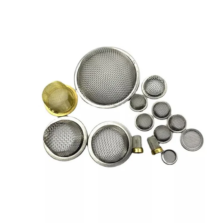 Dome Shape Strainer 304 Stainless Steel Wire Mesh Filter Cap
