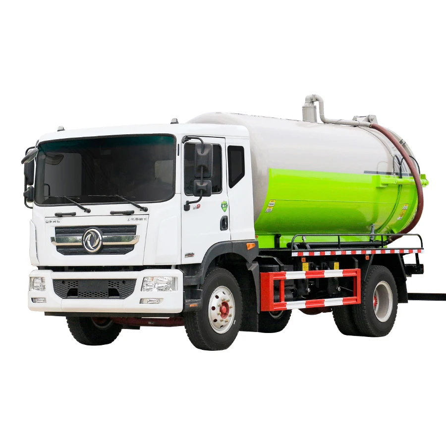 Китай 4*2 грузовики для всасывания сточных вод 12 кубических метров Cummins 195 л.с. грузовик и транспортировки
