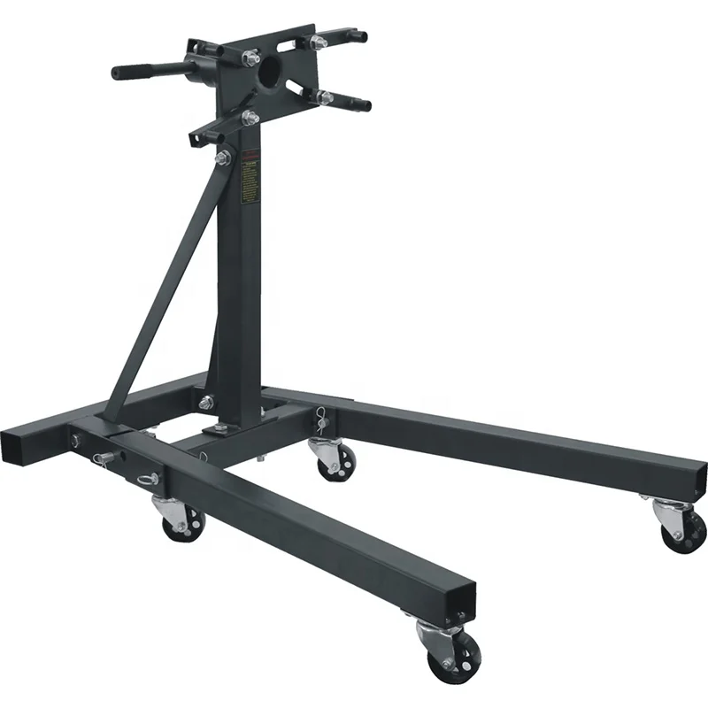 Workshop Auto Tools Automotive Rotating Manufacture  2000lbs Engine Stand  For Auto Repairing And Assembly