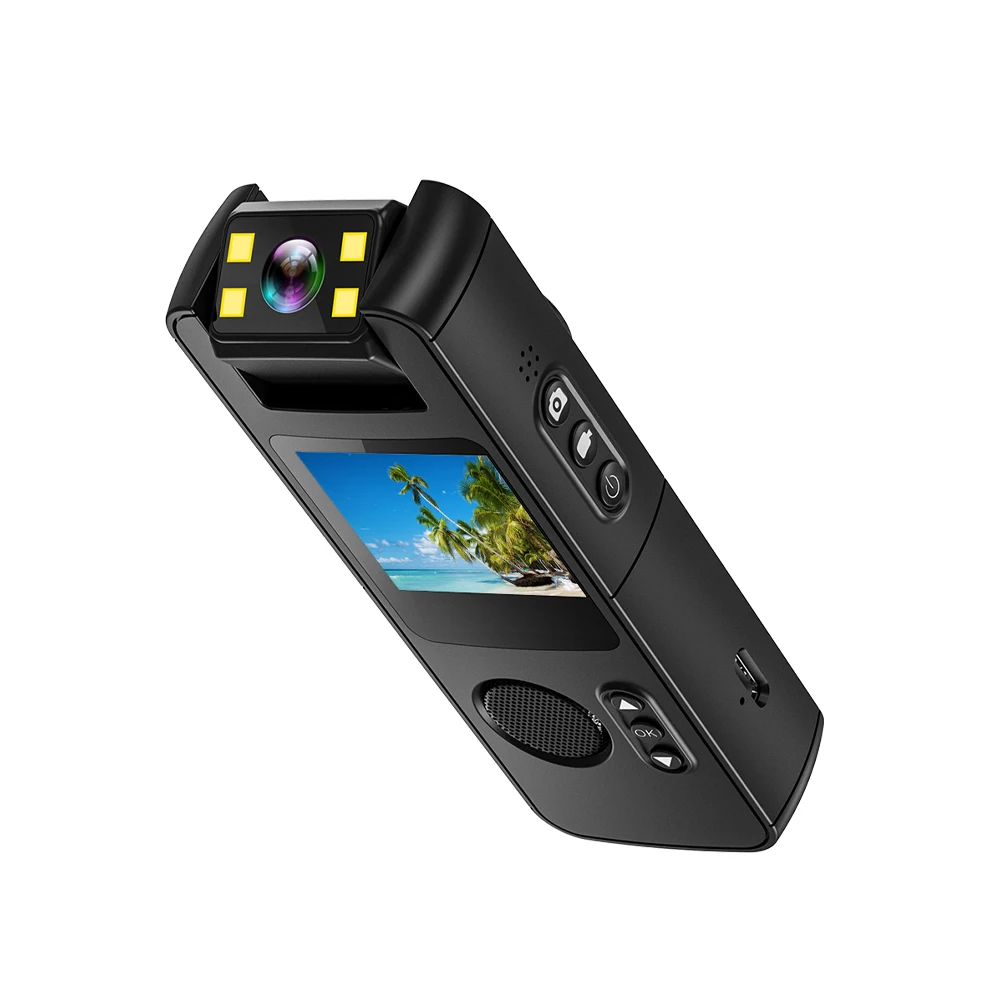 Portable Mini Camera with 1080P Video Recording Screen Rotation WiFi Motion Detection Infrared Night Vision DV Motion Features