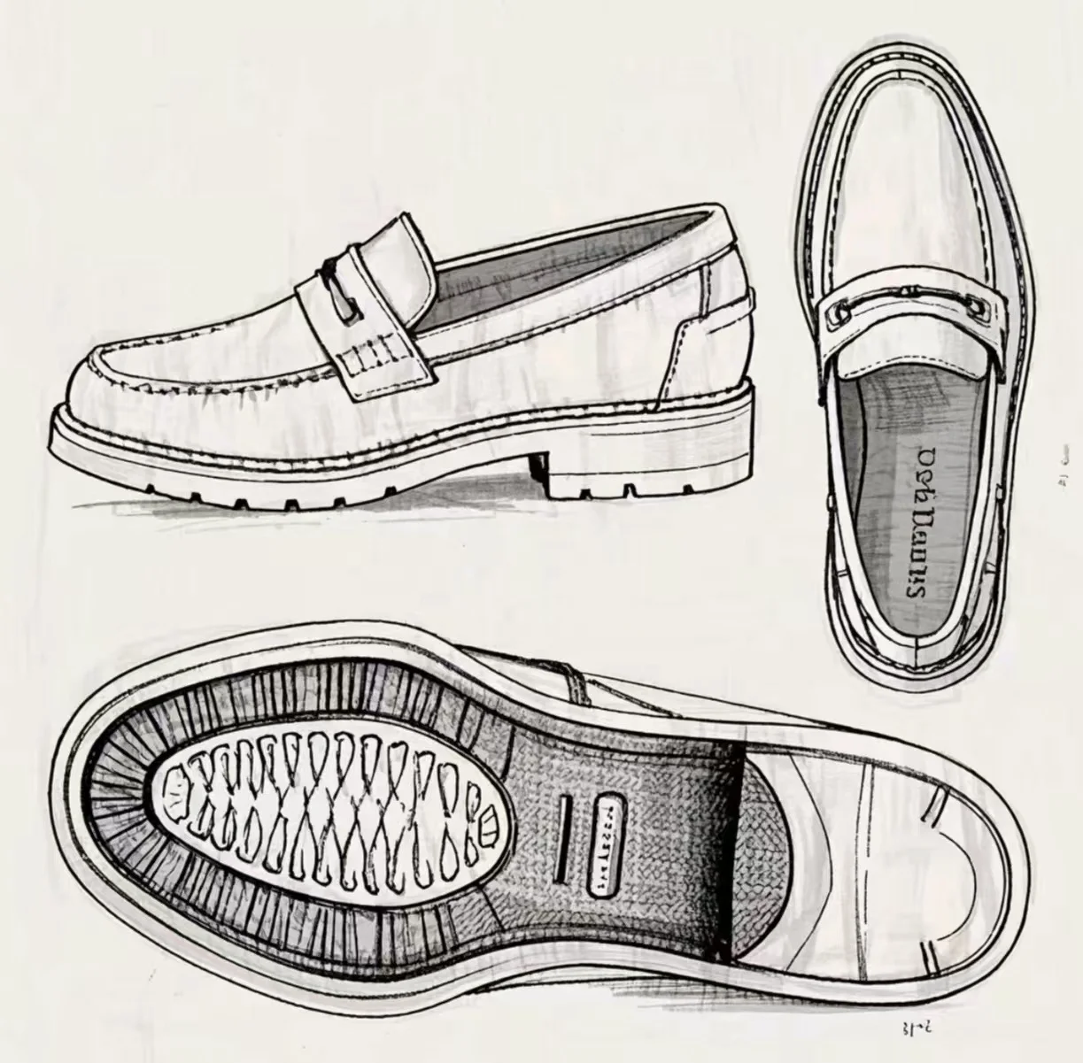Custom Style Design Drawings Material Logo Customized Mens Leather Loafers Casual Boots Men Wedding Business Formal Office Shoes