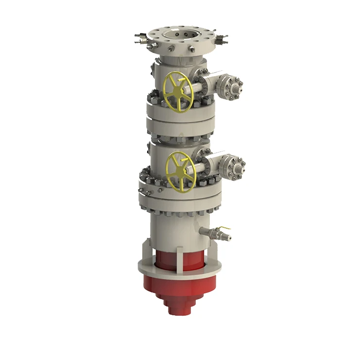API 6A unitized wellhead and x-mas tree & equipment for oil production