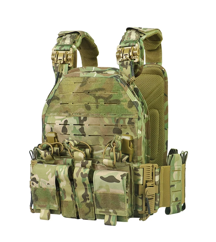 Многофункциональный тактический жилет с Быстроразъемной Системой Molle 500D нейлоновый