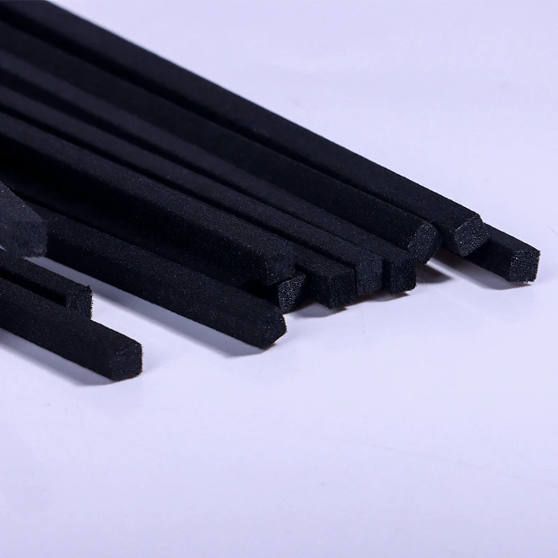 New product Square fiber sticks diffuser Fire free aromatherapy fiber sticks essential oil Rattan core sticks