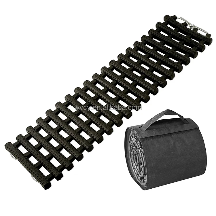 Auto Emergency Traction Aid, Portable Car Vehicle Tyre Grip Recovery Tracks Traction Mat Pad Sand Ladder -Free From Off-road
