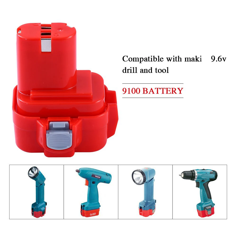  Хит продаж Аккумуляторная дрель для Makitas 9120 9122 6207D 6260D BMR100 ML903 9 6 в