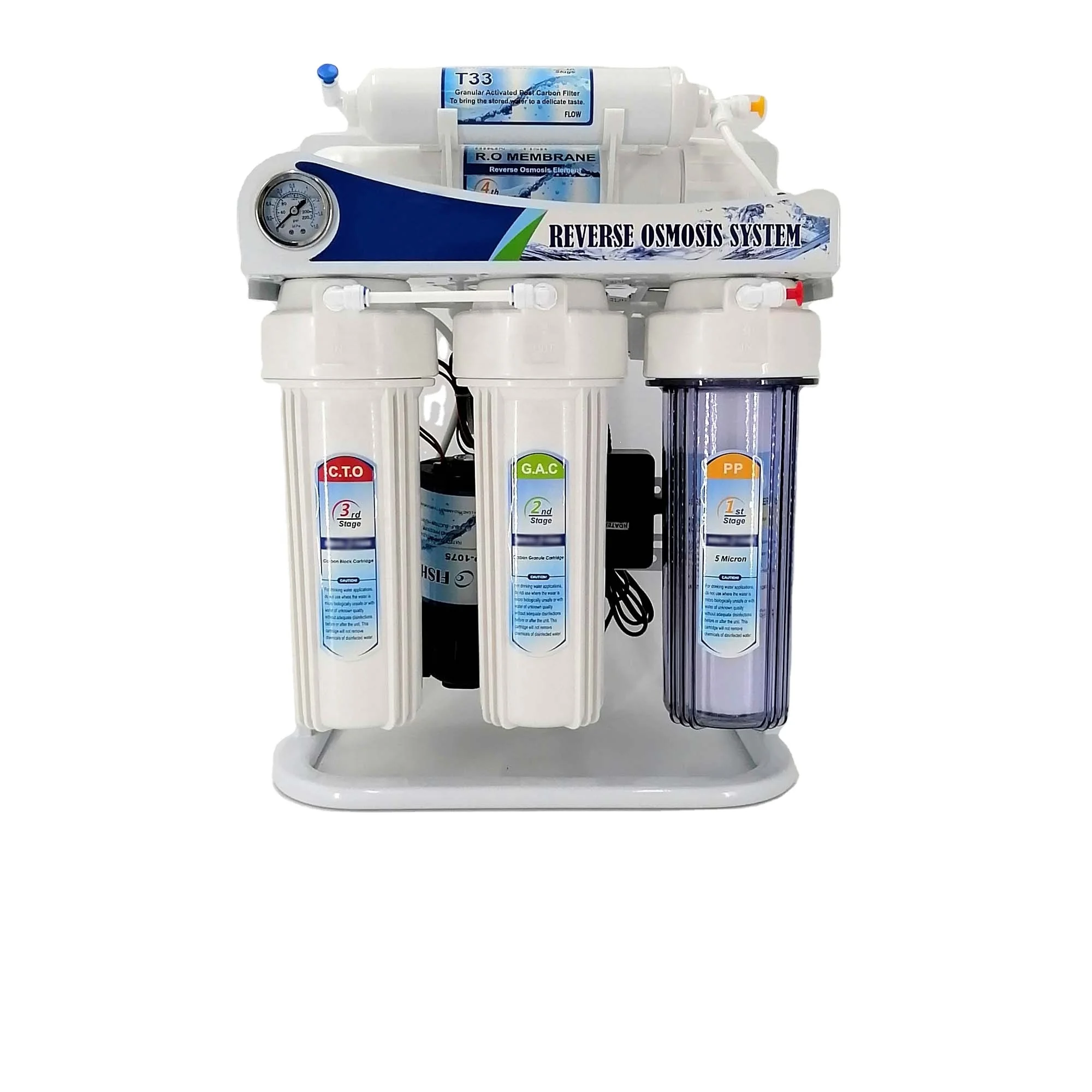 Фильтр для воды высокого качества с обратным осмосом очиститель воды Простой Прозрачный низкая цена